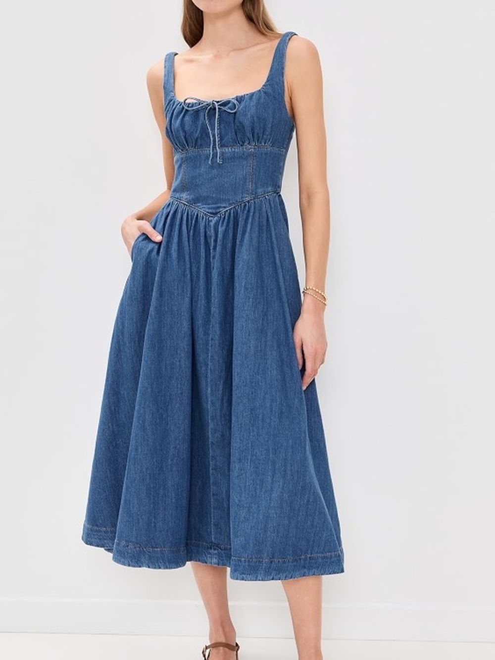 Reformation Balia Midi Dress NWT